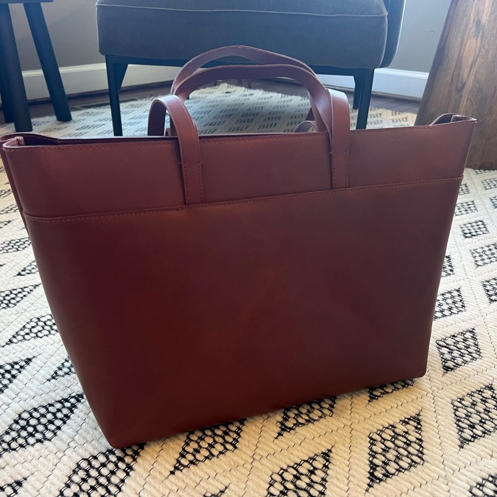 Madewell the zip top essential tote NWT